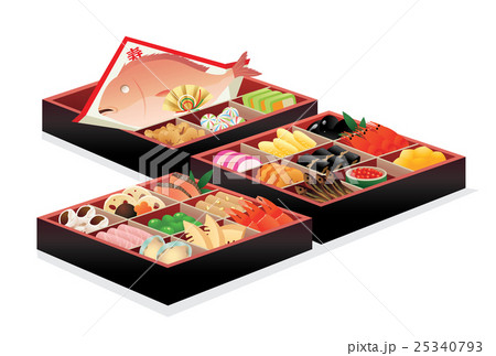 お節料理 25340793