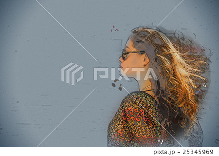 girl in sunglasses 25345969