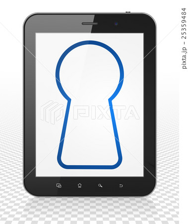 Information concept: Tablet Pc Computer with 25359484