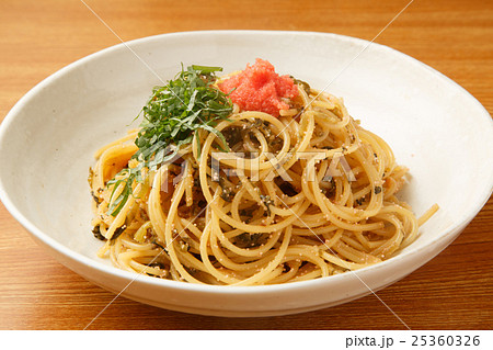 高菜と明太子のスパゲッティー 25360326