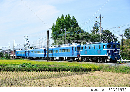 秩父鉄道　新郷－西羽生　デキ507＋14系＋デキ505　東武SL客車　甲種輸送 25361935