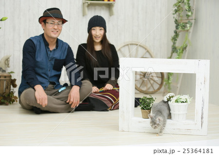 ペットと家族 25364181