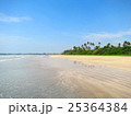 Empty tropical beach, Weligama, Sri Lanka 25364384