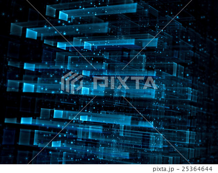 Abstract fractal background - digitally generated 25364644