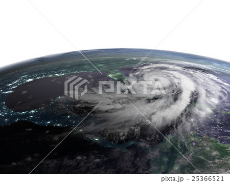 Hurricane night view 25366521