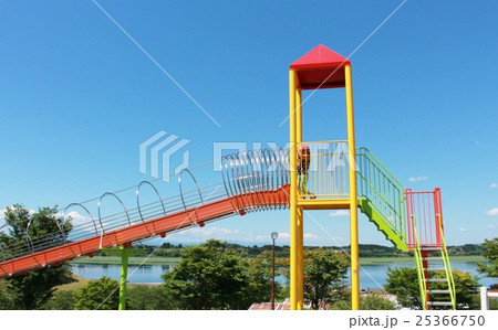 長沼ボート公園 赤いすべり台 長沼ボート公園 赤いすべり台 25366750