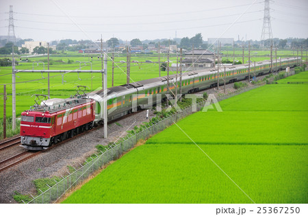 2016/07/16　東北本線　東鷲宮－栗橋　JR東日本　EF81-98＋E26系　カシオペア紀行 25367250