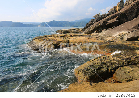 高知県土佐清水市 見残し海岸 龍宮路 高知県土佐清水市 見残し海岸 龍宮路 25367415