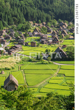 白川郷の合掌集落 白川郷の合掌集落 25367783