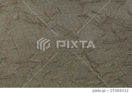 Olive green wavy background from textile material Olive green wavy background from textile material 25368322