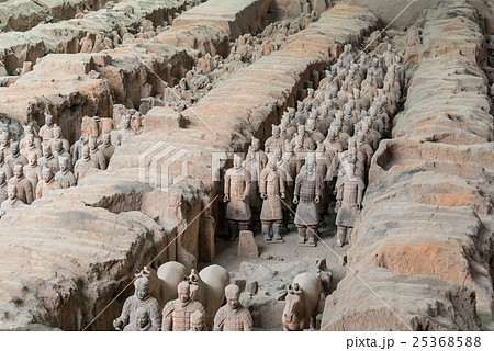 Xian China Terra Cotta Warriors Xian China Terra Cotta Warriors 25368588