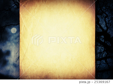 Halloween background. Empty beige grunge old paper Halloween background. Empty beige grunge old paper 25369167