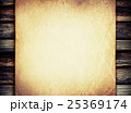 Grunge beige paper on old weathered wood planks 25369174