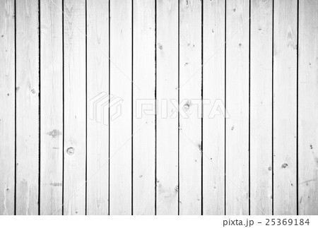 White wood planks texture. Vintage fence backgroun 25369184