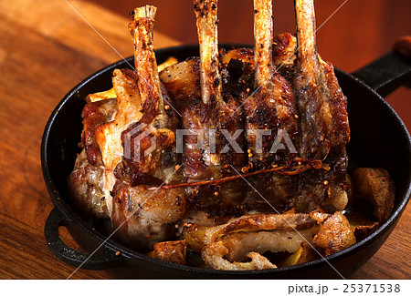 Pork Rib Roast with Oven 25371538