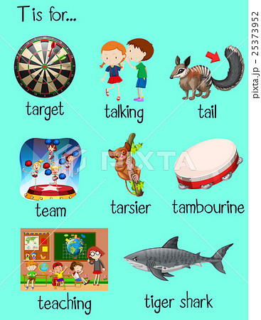 Many words begin with letter t 25373952