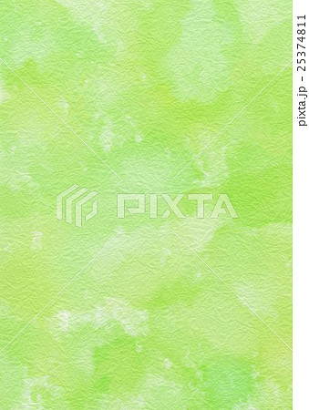 水彩和紙 黄緑のイラスト素材 水彩和紙 黄緑のイラスト素材