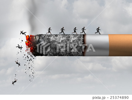 Smoking Deathのイラスト素材