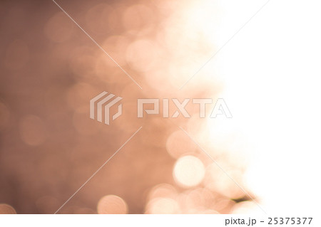 ボケ素材（レタッチにてブラウン系のボケ素材） 25375377