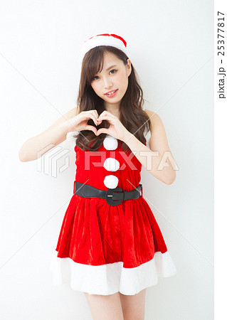 女性 クリスマス サンタ 女性 クリスマス サンタ 25377817