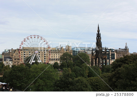 フェスティバル直後のエディンバラの街 フェスティバル直後のエディンバラの街 25378800