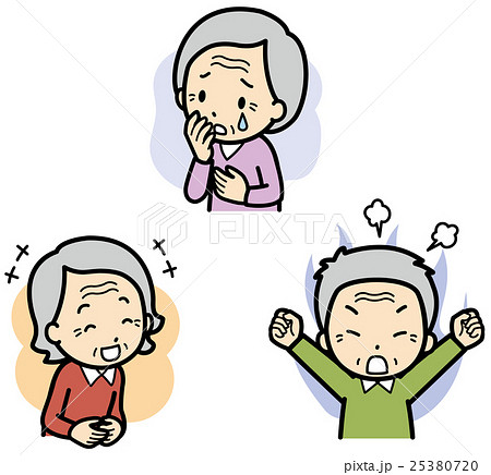 Emotional Incontinence Stock Illustration