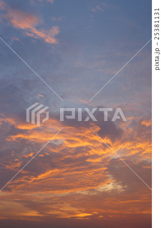 Clouds and sky at sunset Clouds and sky at sunset 25381131