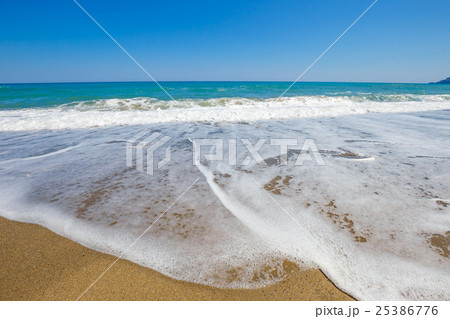 Blue sky and beach 25386776