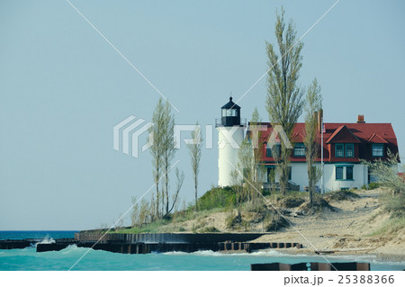 Point Betsie Lighthouse, built in 1858 Point Betsie Lighthouse, built in 1858 25388366