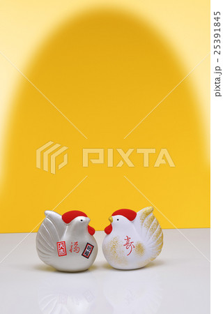 干支の置物　酉年 25391845