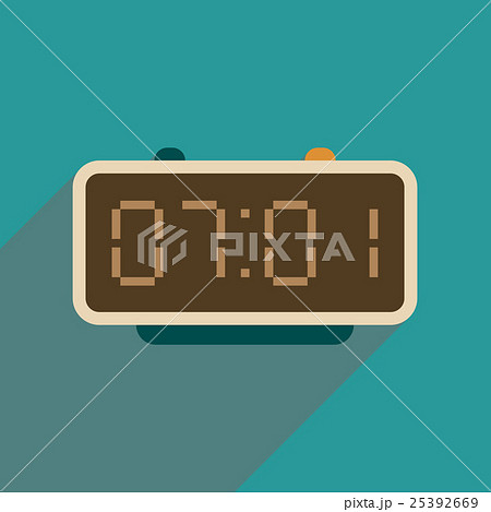 Flat web icon with long shadow  football 25392669