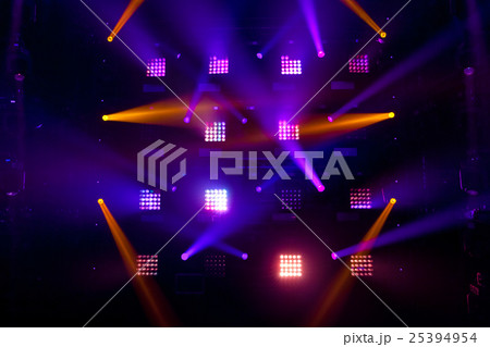Colorful stage light background 25394954