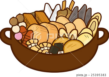 おでんのイラスト素材