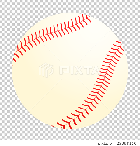 野球ボールのイラストのイラスト素材