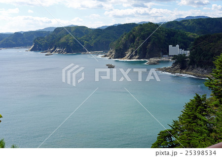 田野畑村の海辺の風景 田野畑村の海辺の風景 25398534