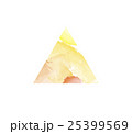 Abstract watercolor triangle 25399569