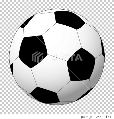 サッカーボールのイラストのイラスト素材