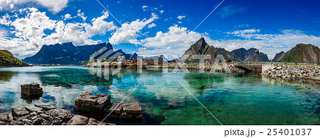 Panorama Lofoten archipelago islands 25401037