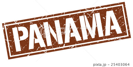 Panama brown square stamp Panama brown square stamp 25403064