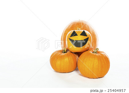 おばけカボチャ ハロウィンイメージ おばけカボチャ ハロウィンイメージ 25404957
