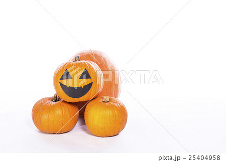 おばけカボチャ ハロウィンイメージ おばけカボチャ ハロウィンイメージ 25404958