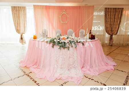 table set for wedding or another catered event table set for wedding or another catered event 25406839
