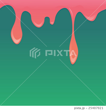 Vector seamless melted horizontal pattern Vector seamless melted horizontal pattern 25407021