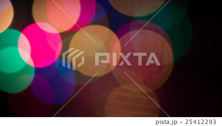 Lights blurred bokeh background 25412293