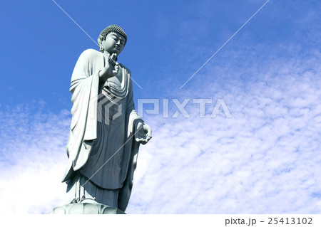 長浜びわこ大仏 平安山良畴寺の写真素材