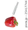 Pesticides - Syringe Sticking into a Red Pepper 25417744
