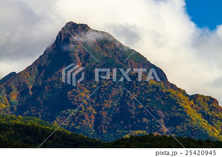 五色に染まる八ヶ岳 五色に染まる八ヶ岳 25420945