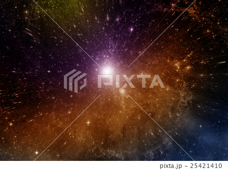 galaxy in a free space 25421410