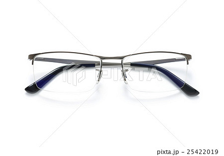 Modern eyeglasses isolated on white background Modern eyeglasses isolated on white background 25422019