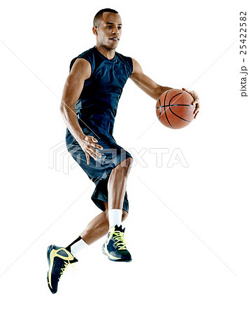 basketball player  man Isolated  25422582